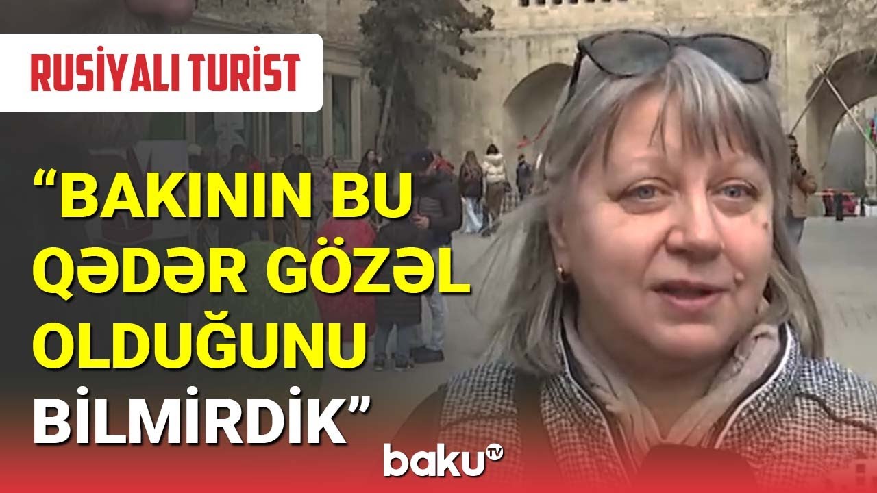 Xarici turistlər Novruz adətlərinə heyran qaldı - BAKU TV