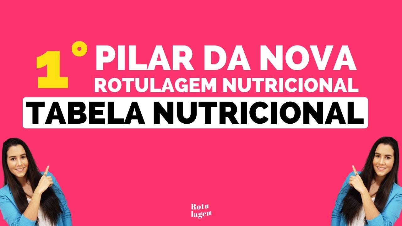 1&deg; Pilar da Nova Rotulagem Nutricional - Tabela Nutricional