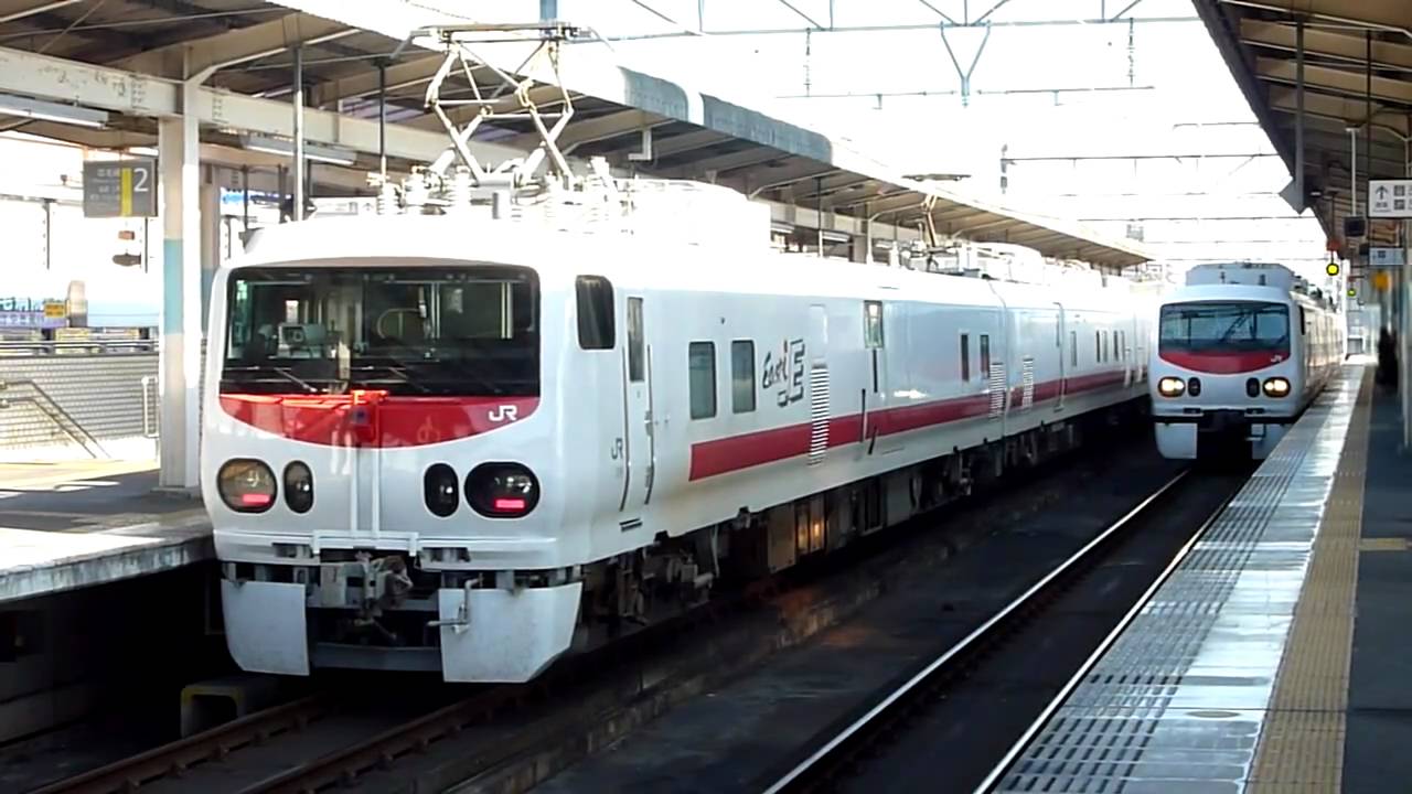 Ｅ４９１系　Ｅａｓｔｉ－Ｅ　キヤＥ１９３系　Ｅａｓｔｉ－Ｄ　離合