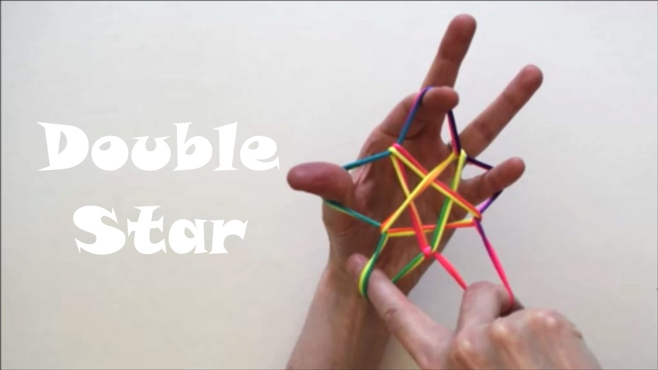 Double Star or Star in a Star String Figure