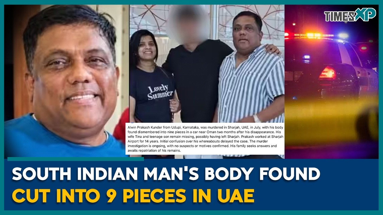 Indian Man Found Dead in UAE, Wife and Son Missing | Indians Abroad | NRI News