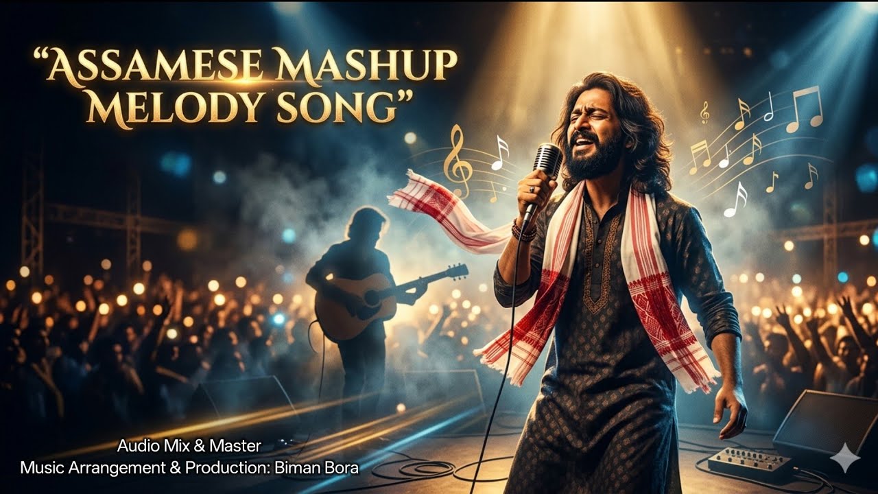 Assamese New Mashup Melody Song. Zubeen Garg Tribute Mashup Song. 