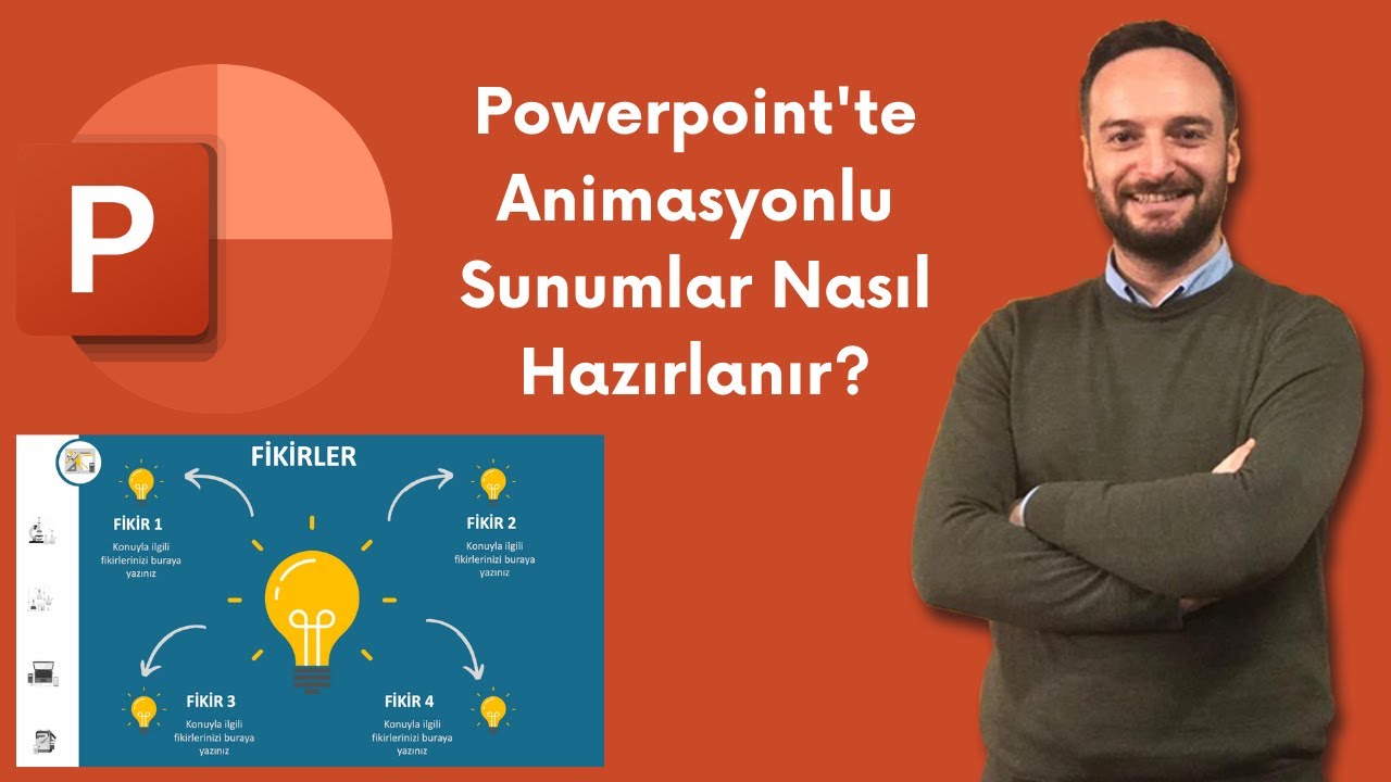 Powerpoint'te Animasyonlu Sunumlar Nasıl Hazırlanır? | Oğuzhan ÇOLAK