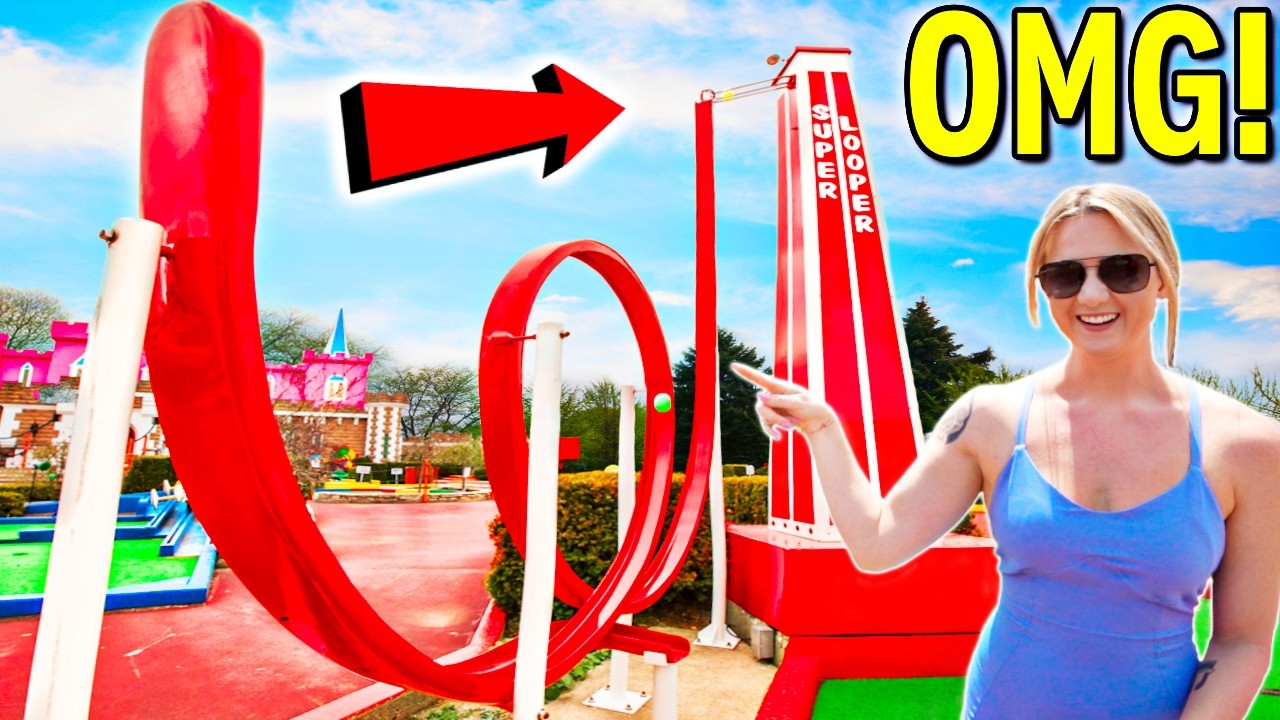 The CRAZIEST Mini Golf Course Ever!