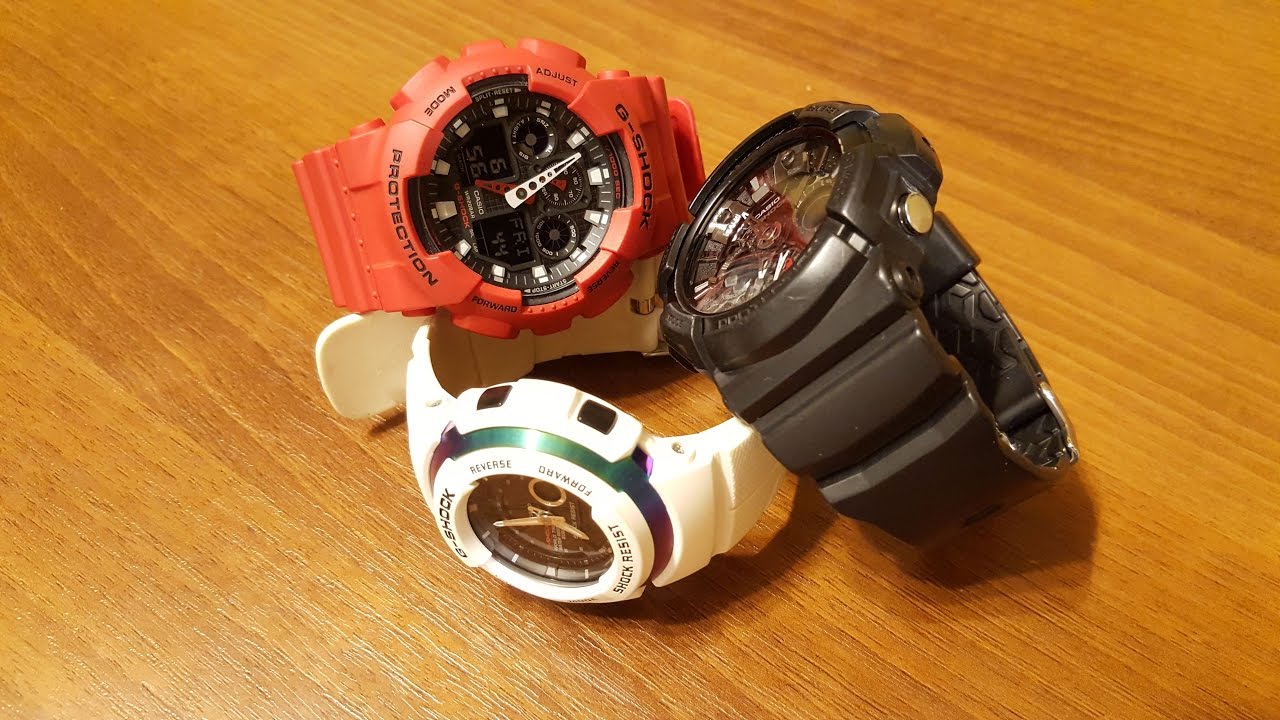 Casio G-Shock GA-100B-4AER - prezentacja i porównanie [PL]