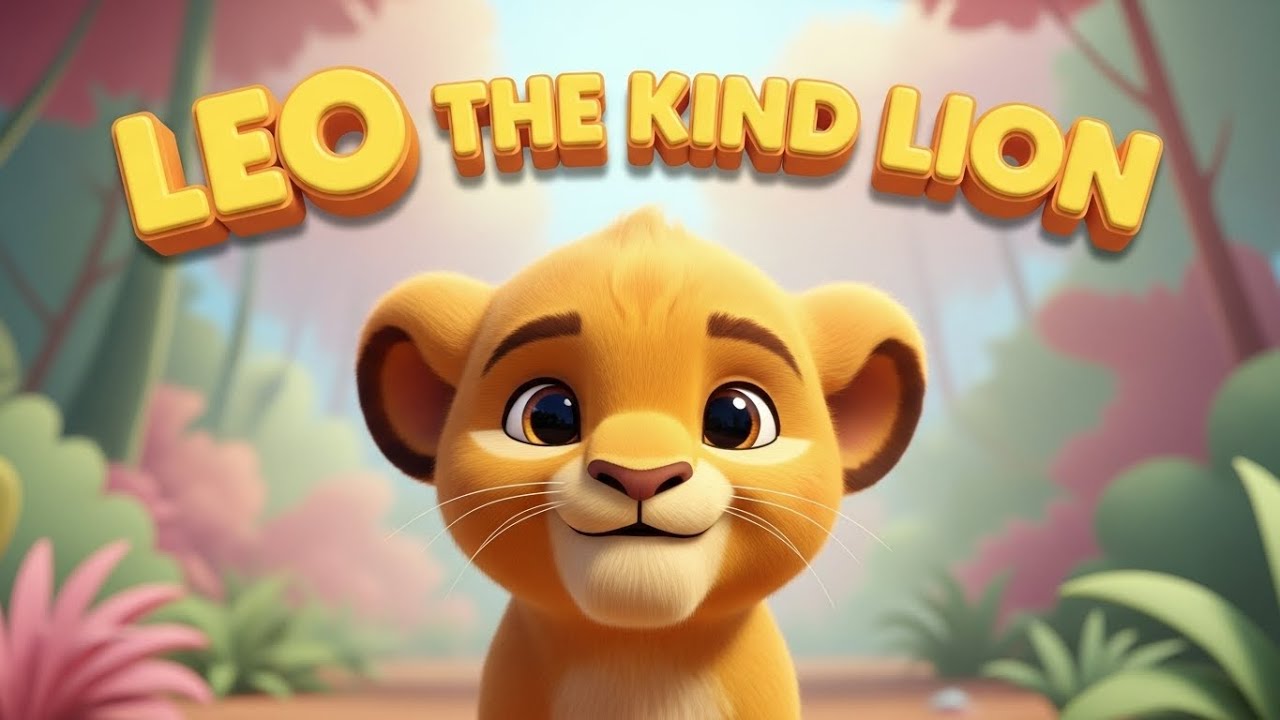 Leo the Kind Lion 🦁💛✨ | Moral Kids Story for Toddlers & Preschoolers 🌈📚