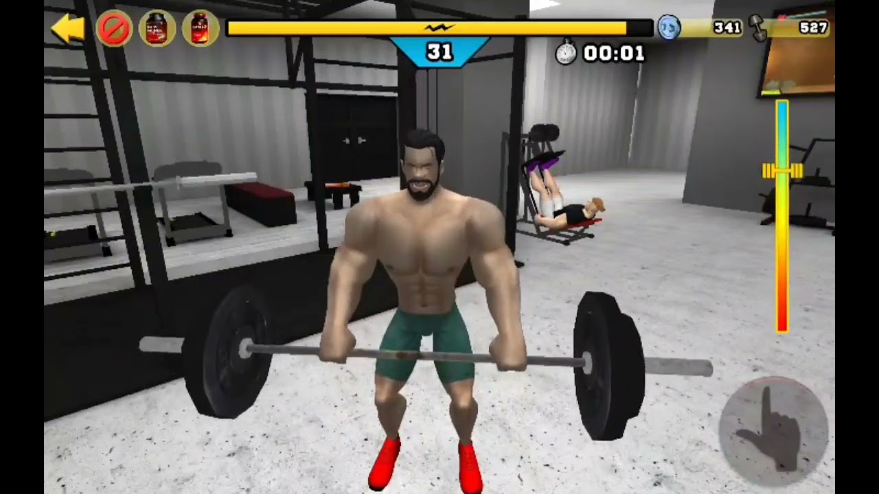 fitness gym gameplay Part 1#