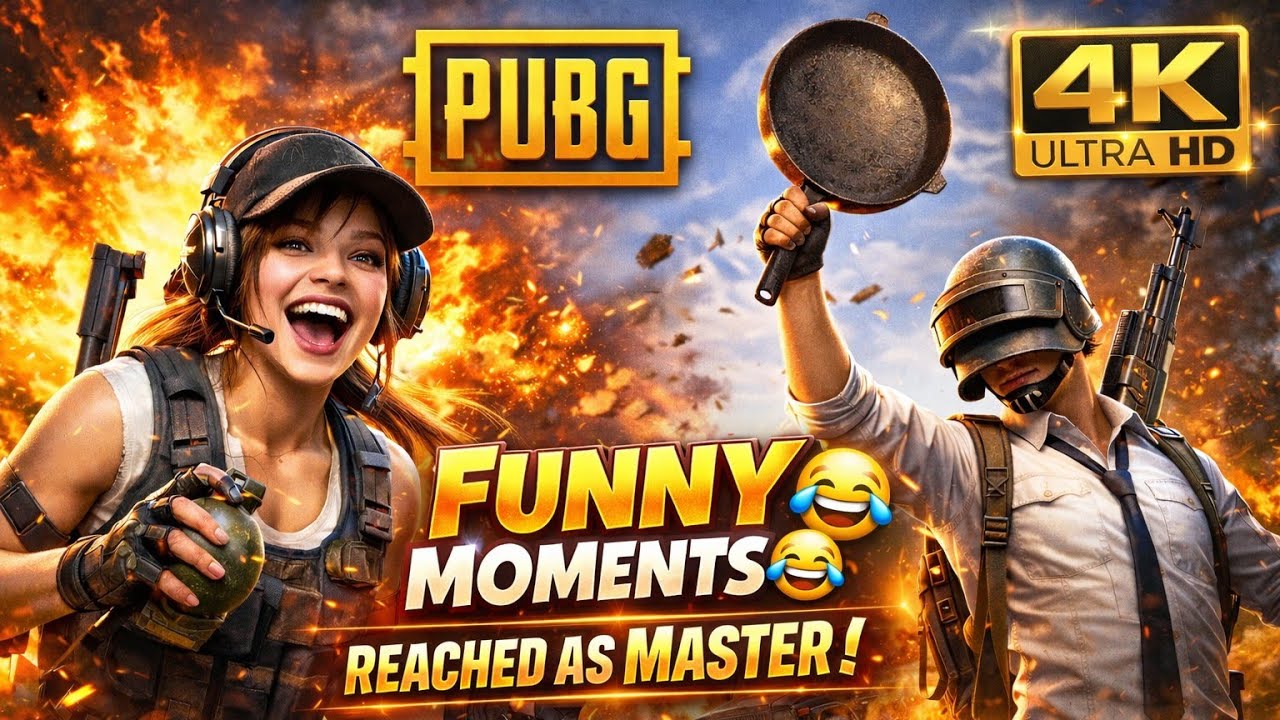 2️⃣ From Noob to AS MASTER 😱🔥 | PUBG Funny Moments in 4K