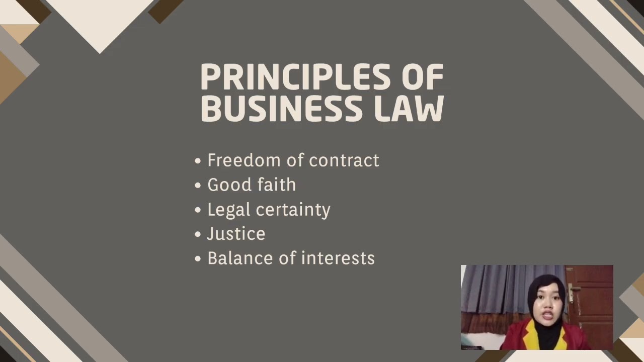 INTRODUCTION TO LAW AND BUSINESS LAW