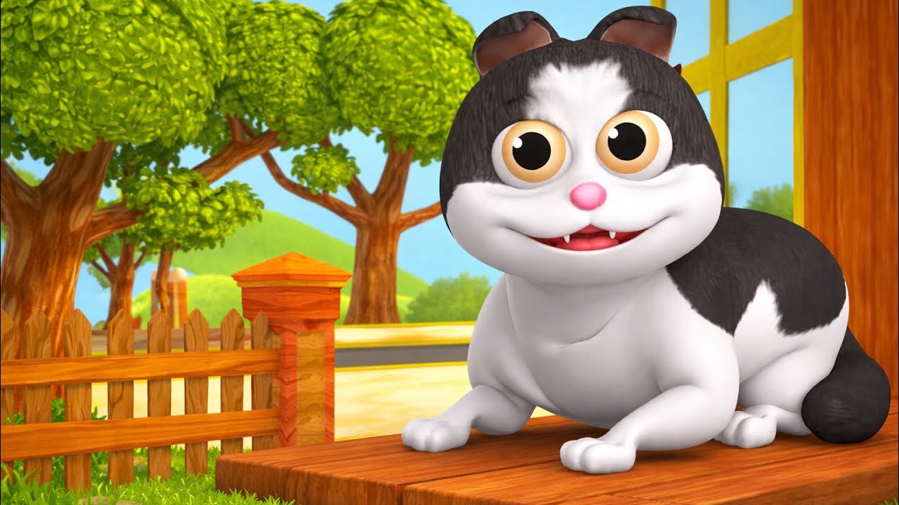 Aja Billi Aja Billi | Cute Cat Song for Kids | Punjabi Kids Rhyme | Meow Meow Billi Song | 