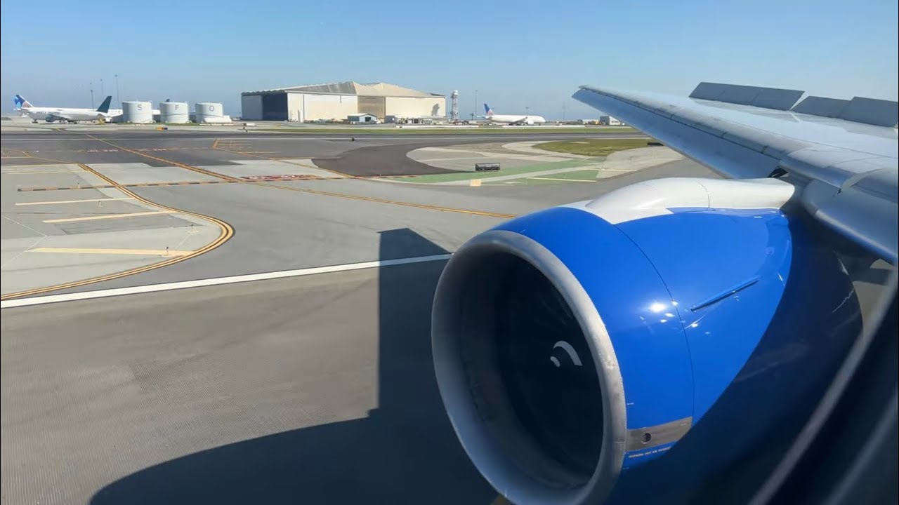 Gorgeous San Francisco Approach and Landing | 777-200 | United Airlines | SFO