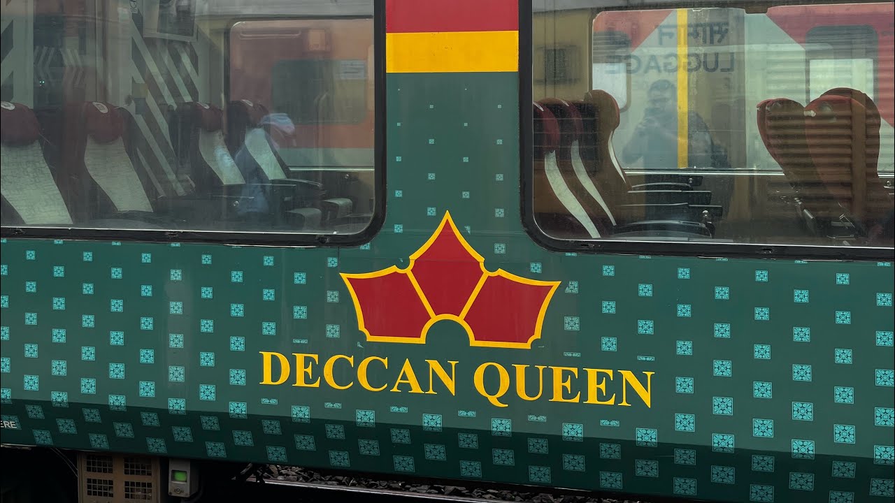 Deccan Queen with full monsoon | Travelling | Insta 360 | Rain | Peaceful