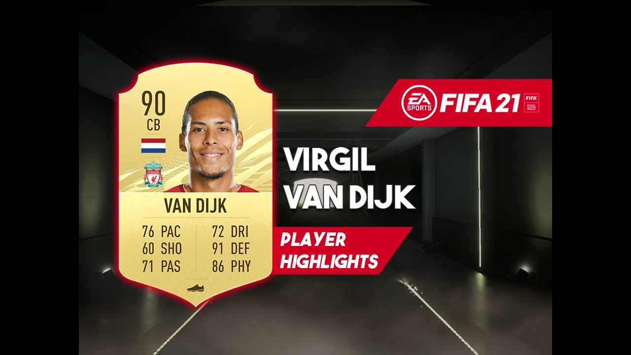 Fifa 21 - 90 Rated Virgil Van Dijk Player Highlights | Is He The Best Center Back?