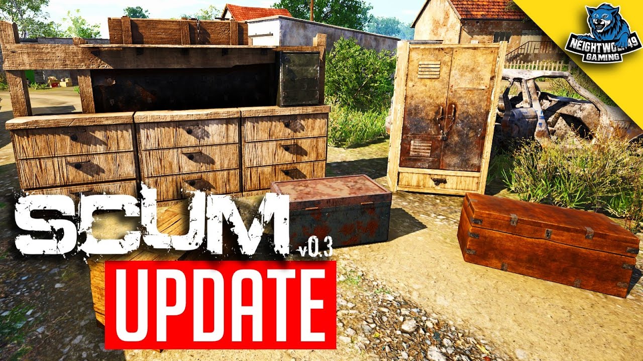 SCUM 2020: New SCUM Update - Storage