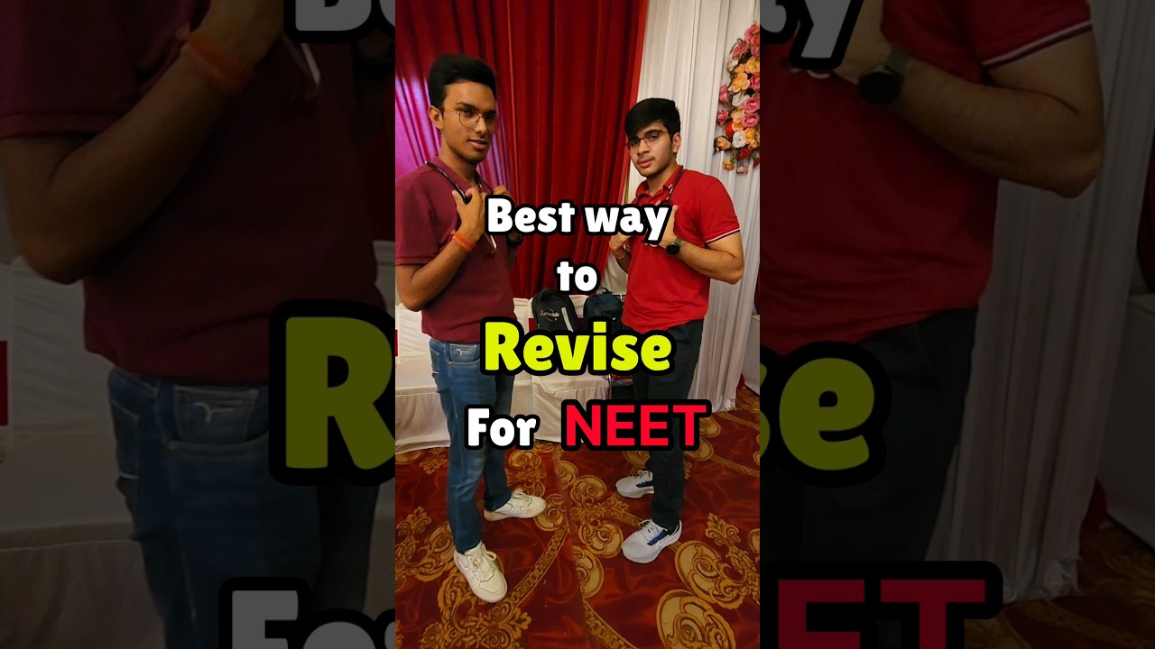 NEET ke liye aise Revision kro!!🤫 #neet #neet2025 #mbbs #motivation #neetaspirant