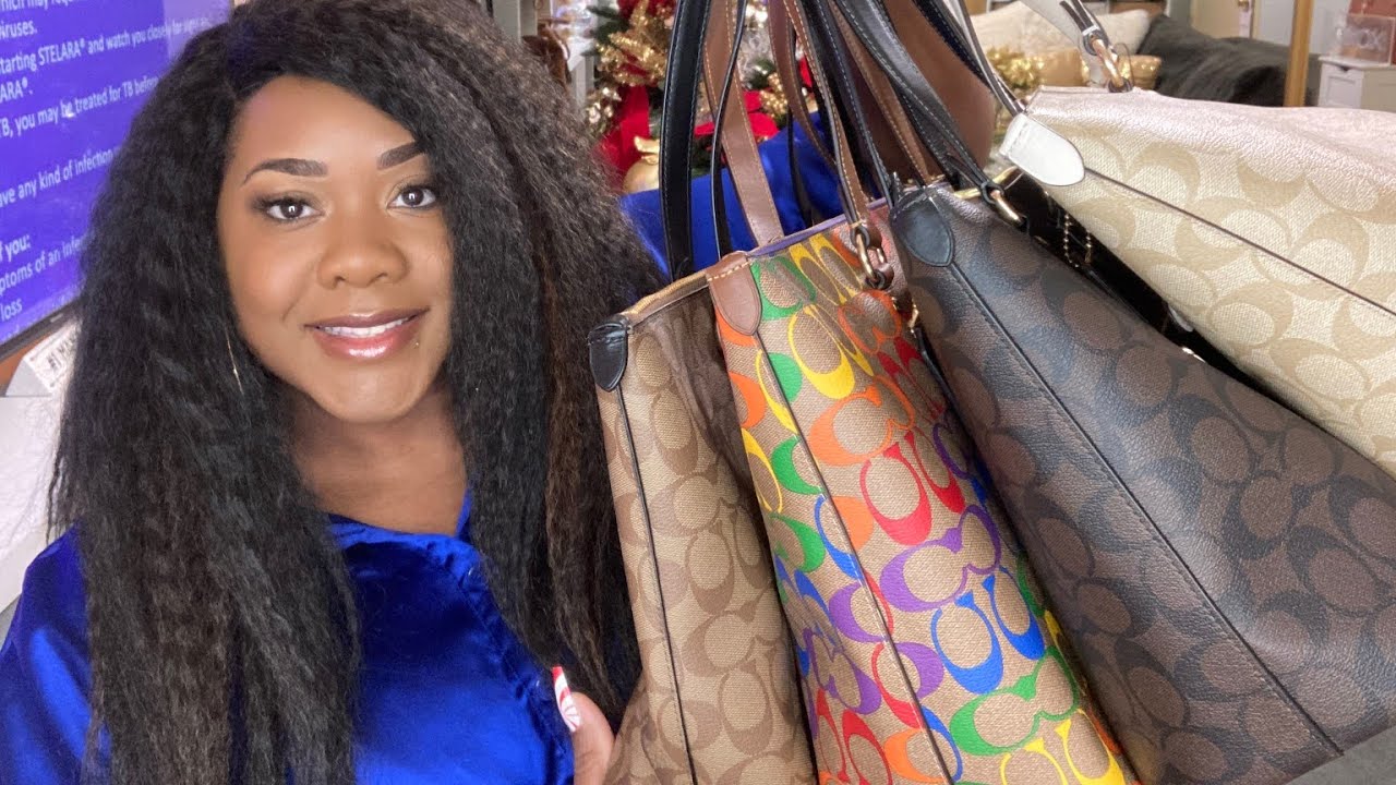 FLYBOO FAVORITES: COACH GALLERY TOTE COLLECTION🧡❤️🤎💜💙💛
