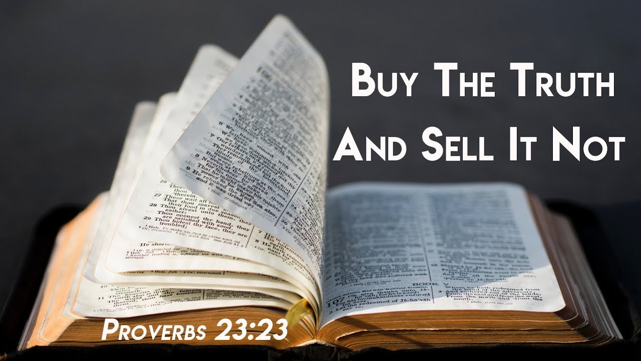 Buy The Truth And Sell It Not - Pastor Joel Urshan (Full Sermon)