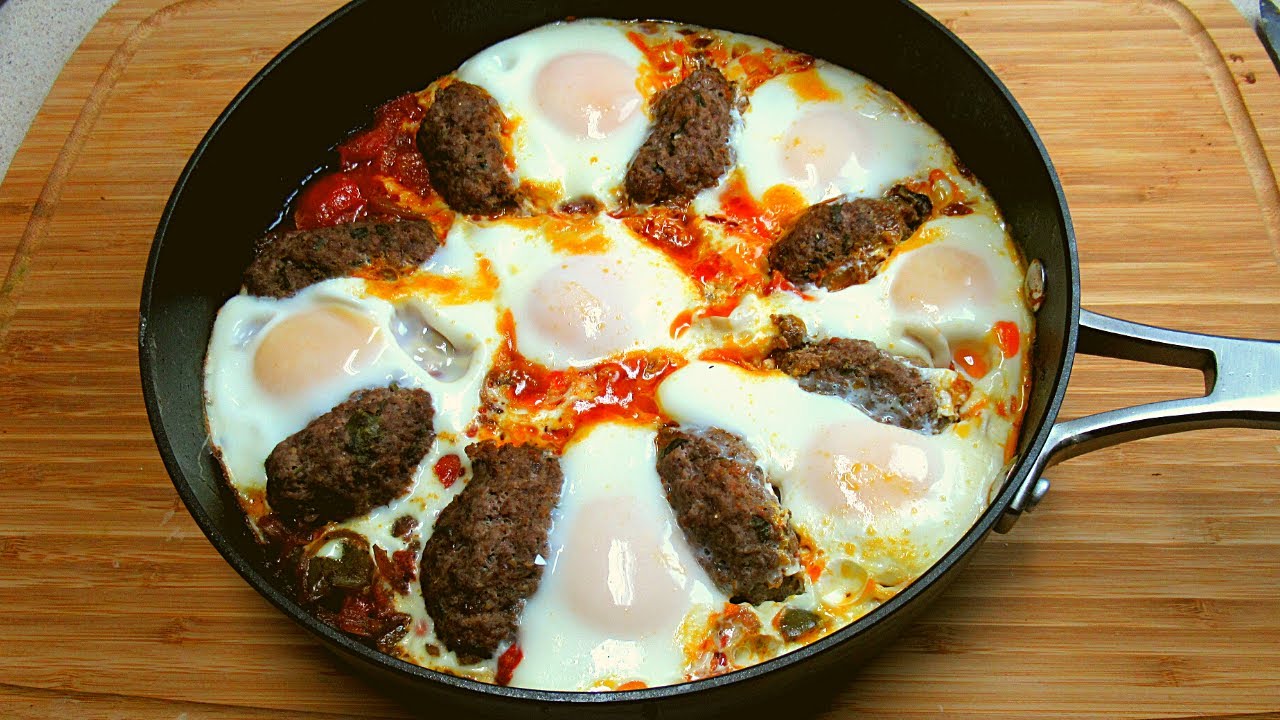 chakchouka easy fast and delicious /  breakfast / dinner recipe/ Asmr #118