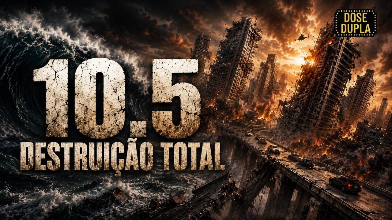 10.5 Destrui&ccedil;&atilde;o Total FILME COMPLETO DUBLADO | Filmes de Desastres Naturais | Noite de Filmes
