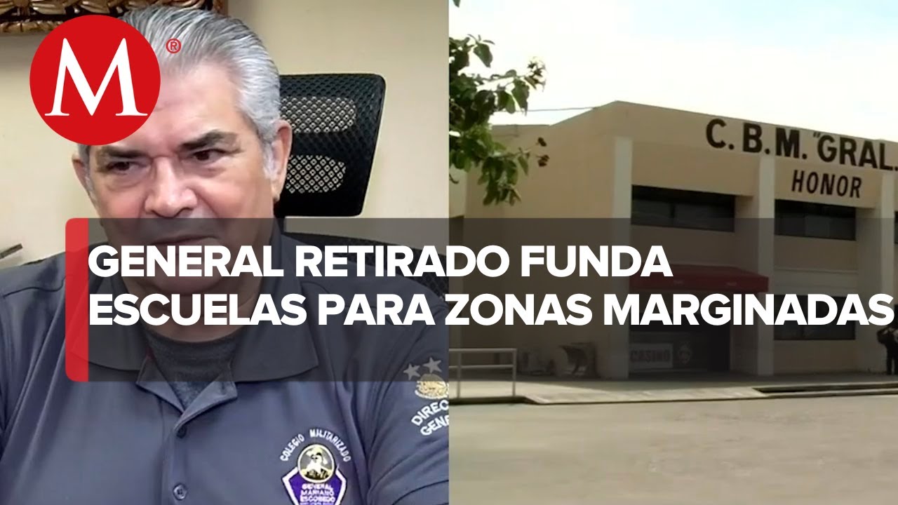 General retirado cumple su sueño de llevar educación a zonas marginadas en Nuevo León