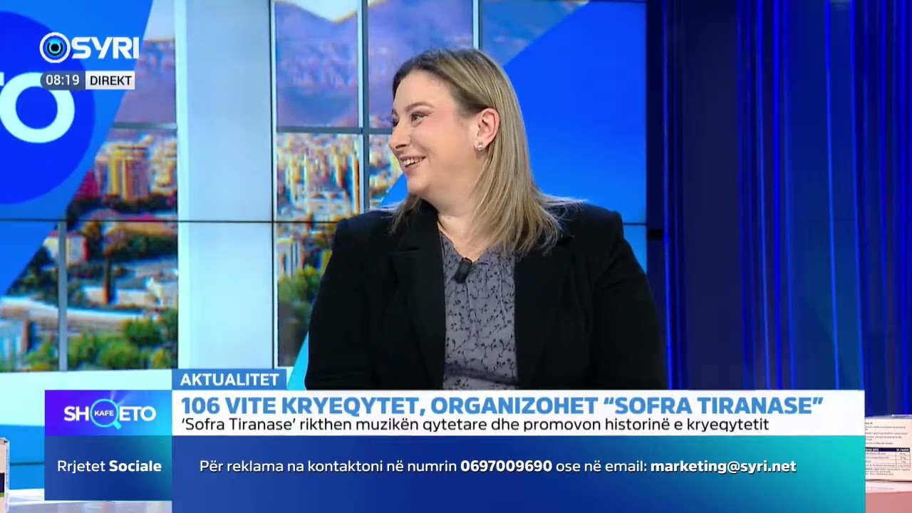 KAFE SHQETO/ 106 vite kryeqytet, organizohet 'Spfra Tiranase'