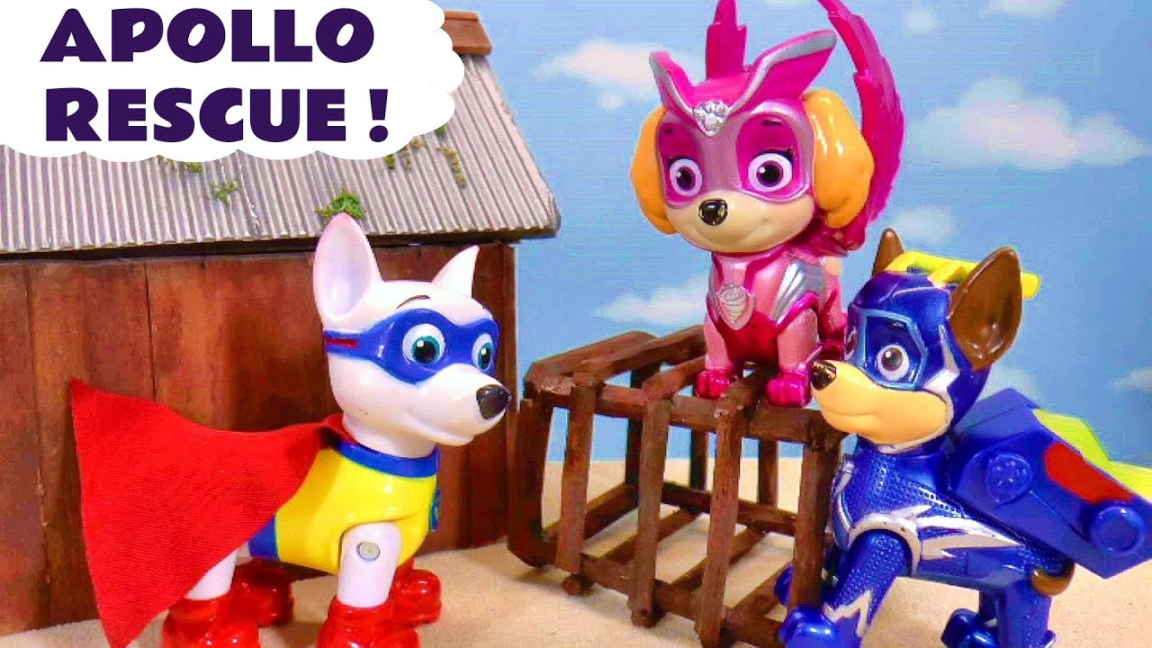 The Mighty Pups rescue Apollo the Super Pup