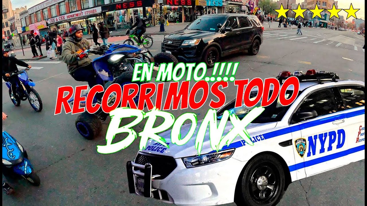 As&iacute; se Vive el Bronx en Moto  NYC Bike Life 🗽