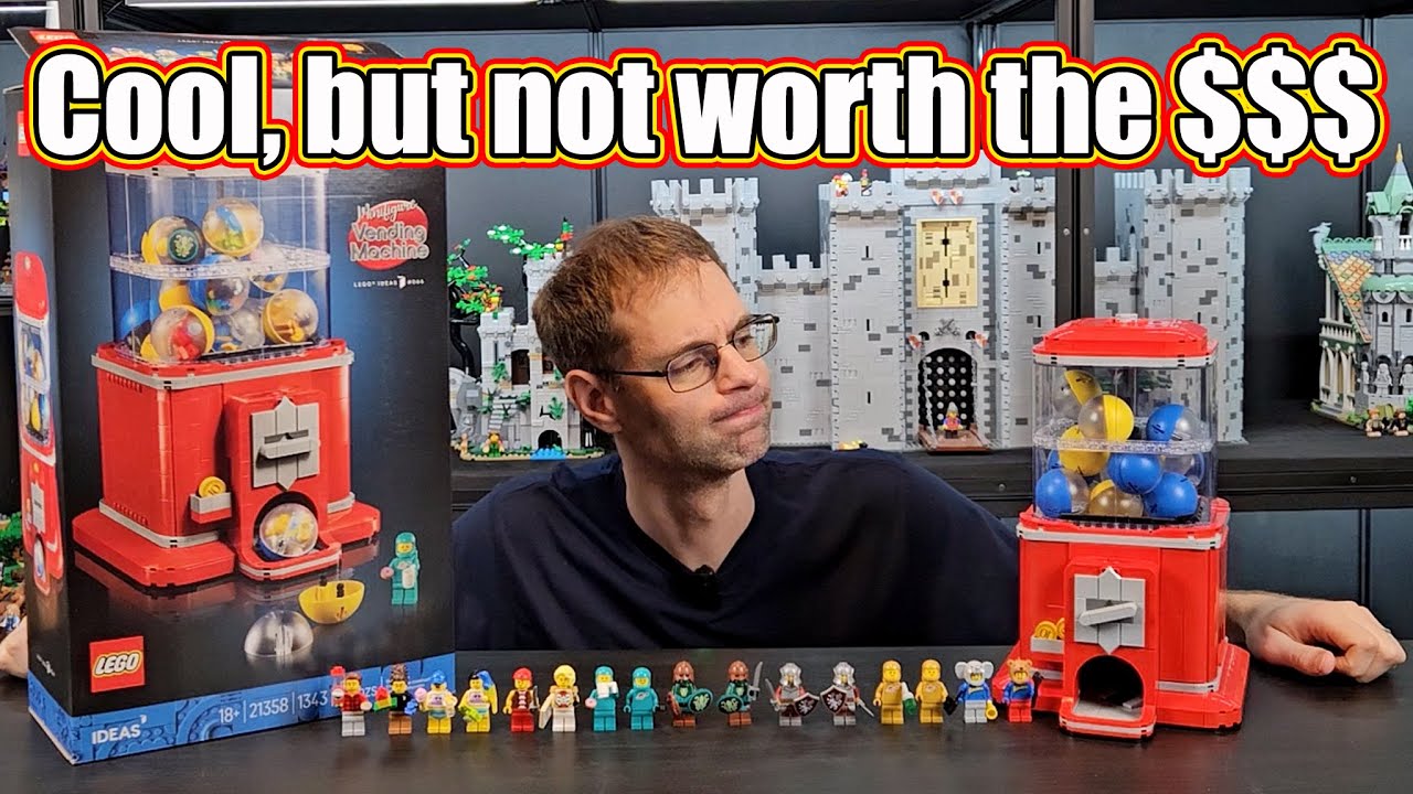 The Minifigs are Great, But... | Lego Vending Machine Independent Review