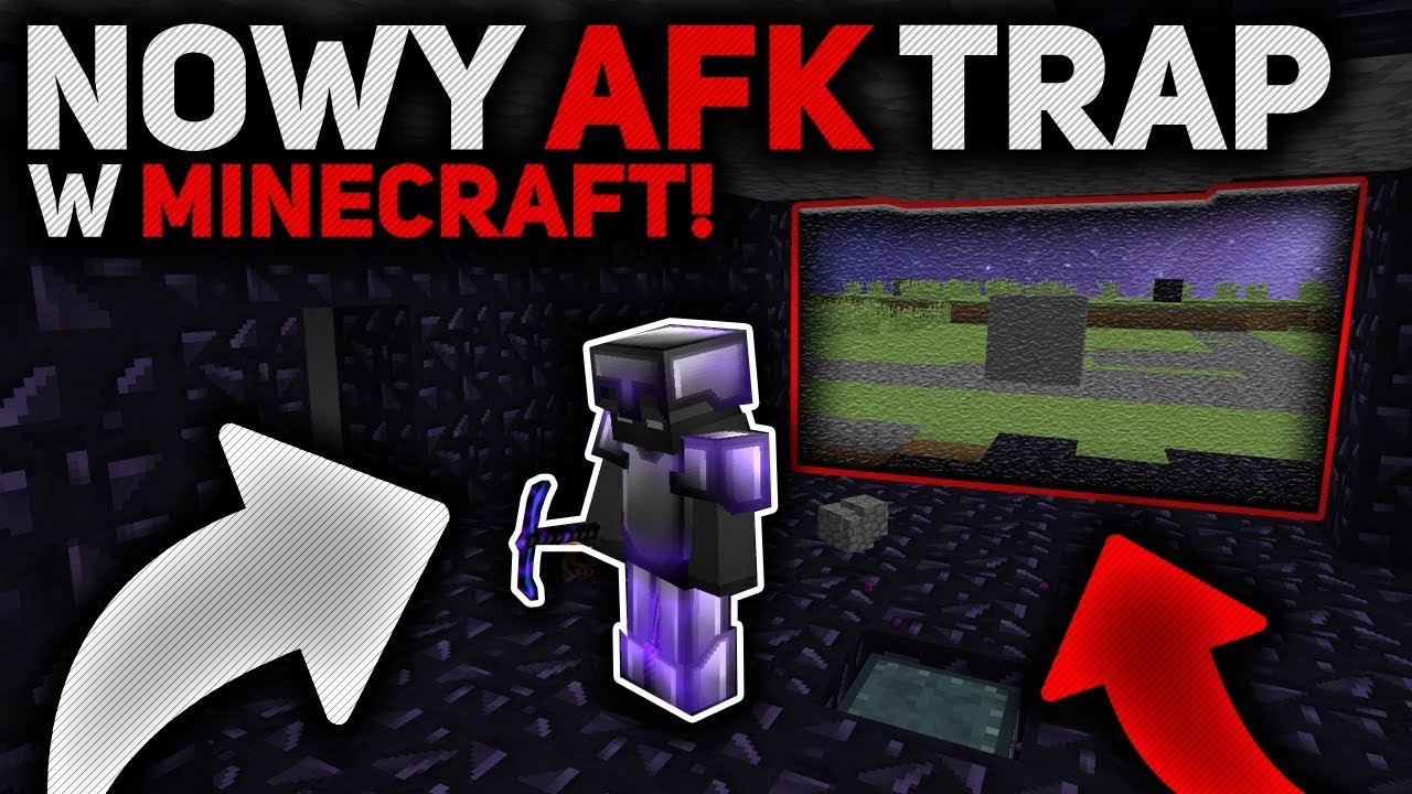 NOWY AFK TRAP W MINECRAFT *szok* - XLAJTHC