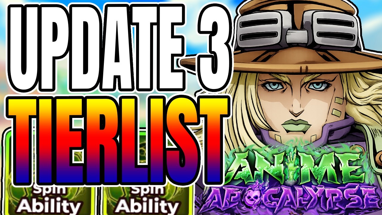 The BEST Update 3.0 Tier List in Anime Apocalypse!! (Roblox)