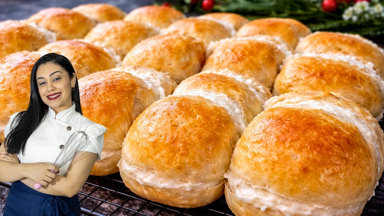 O MELHOR PÃO DE BATATA PARA CEIA DE NATAL| O PÃO MAIS FOFINHO DO MUNDO