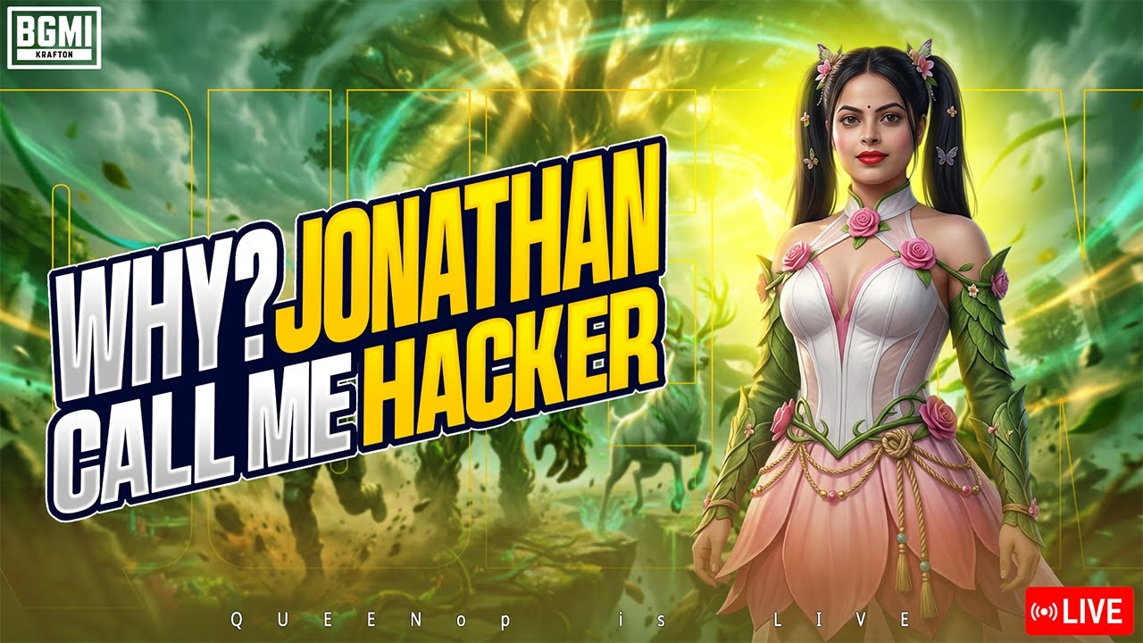🛑 CONQUEROR RANK PUSH TO #100 💛 | CALL ME LADY| @JONATHANGAMINGYT | #bgmilive #shortslive #tdm1v1