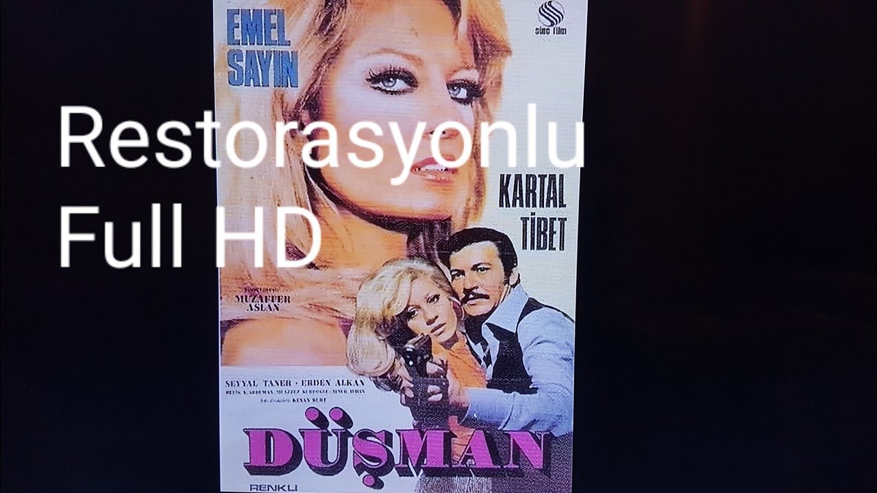Emel Sayın Kartal Tibet Düsman Filmi 9:20den sonra Restorasyonlu (ULTRA 4K degil) Full HD Türk Filmi