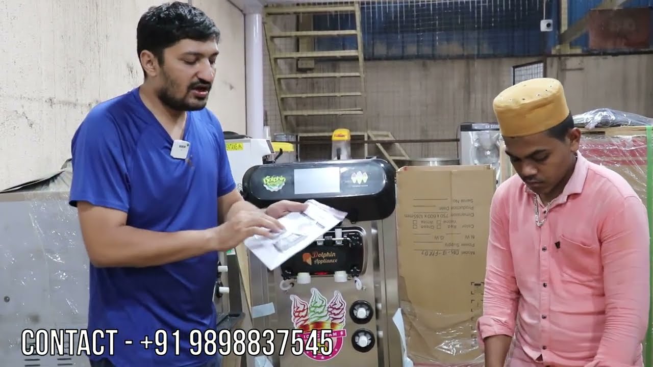 How To Install Softy Ice Cream Machine| English video | Ice Cream Machine Installation| #icecream