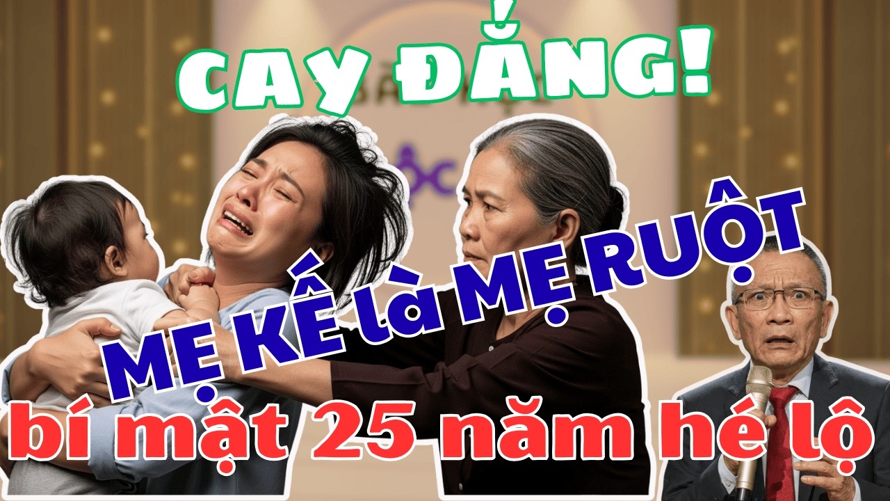 Mẹ KẾ là mẹ RUỘT, bí mật 25 năm hé lộ | Bài học cuộc sống, về già.