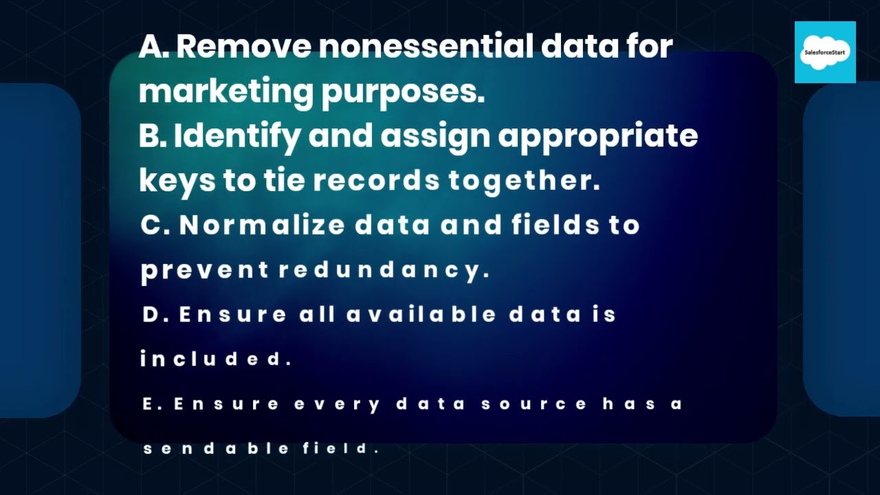 Salesforce Marketing cloud administrator certification dumps15