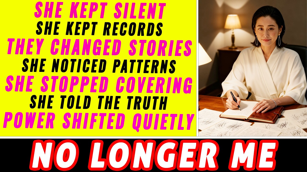I Stayed Silent, Took Notes, and Let the Record Speak for Me
