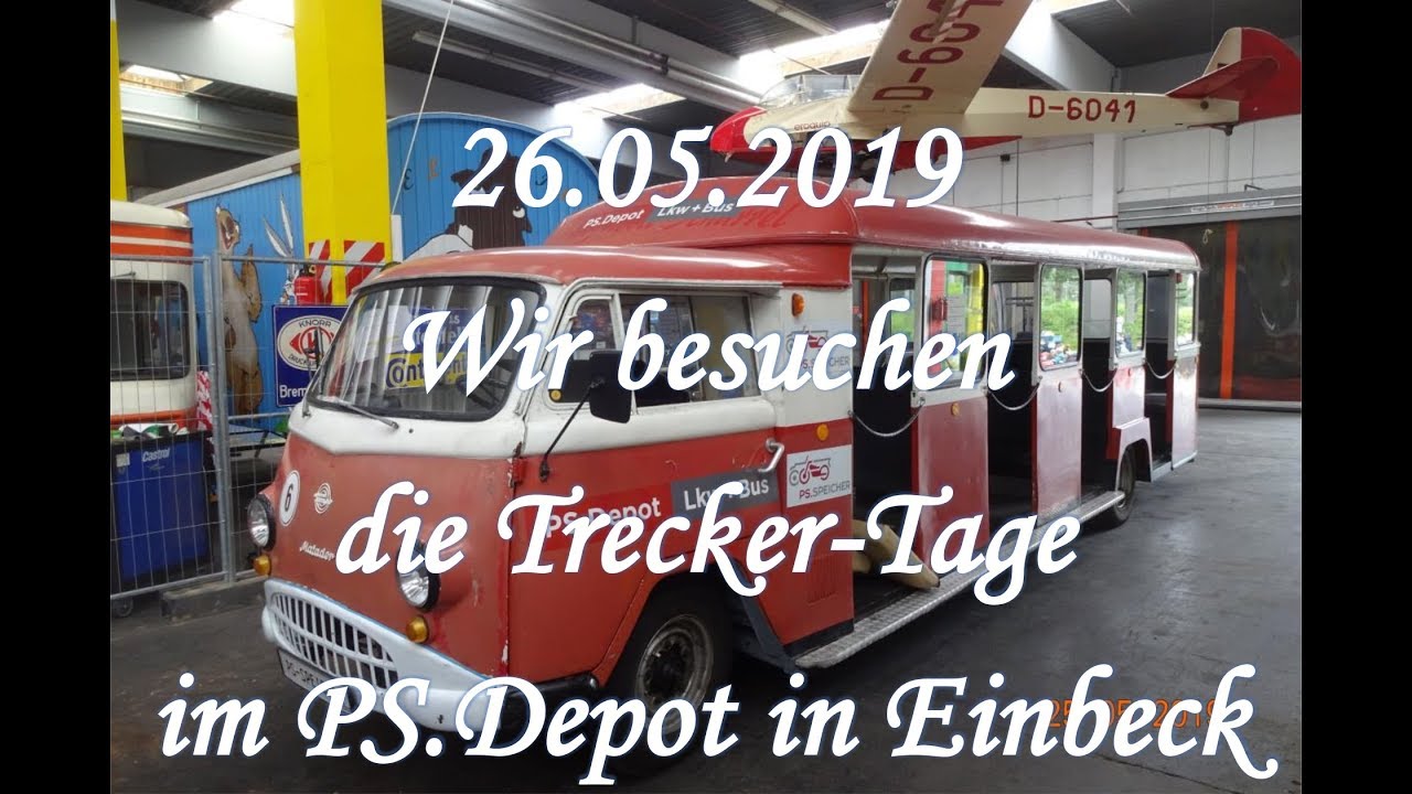 Traktorenfreunde-Lippe   fahren zum PS Depot in Einbeck