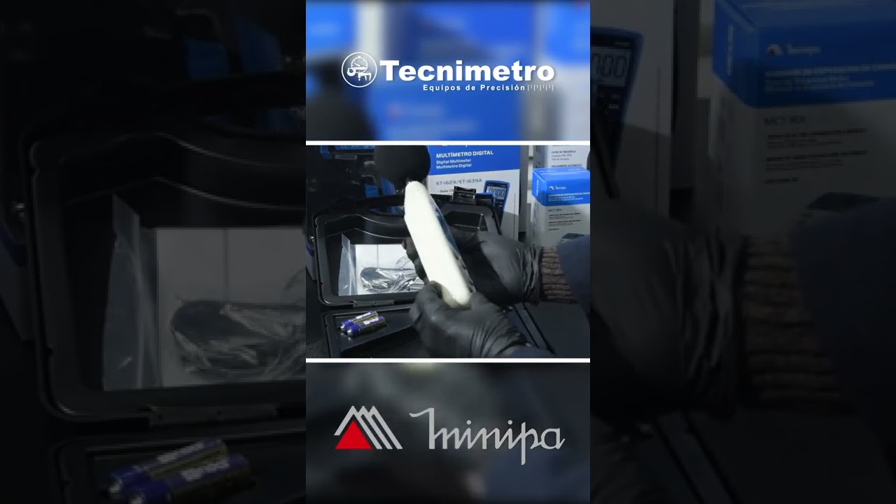 ✅ Unboxing Medidor de sonido Minipa MSL-1355B Minipa.