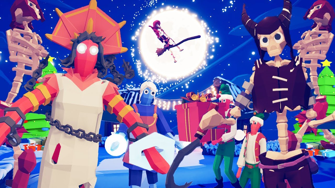 NUEVAS TROPAS SECRETAS | ACTUALIZACION DE NAVIDAD | TOTALLY ACCURATE BATTLE SIMULATOR