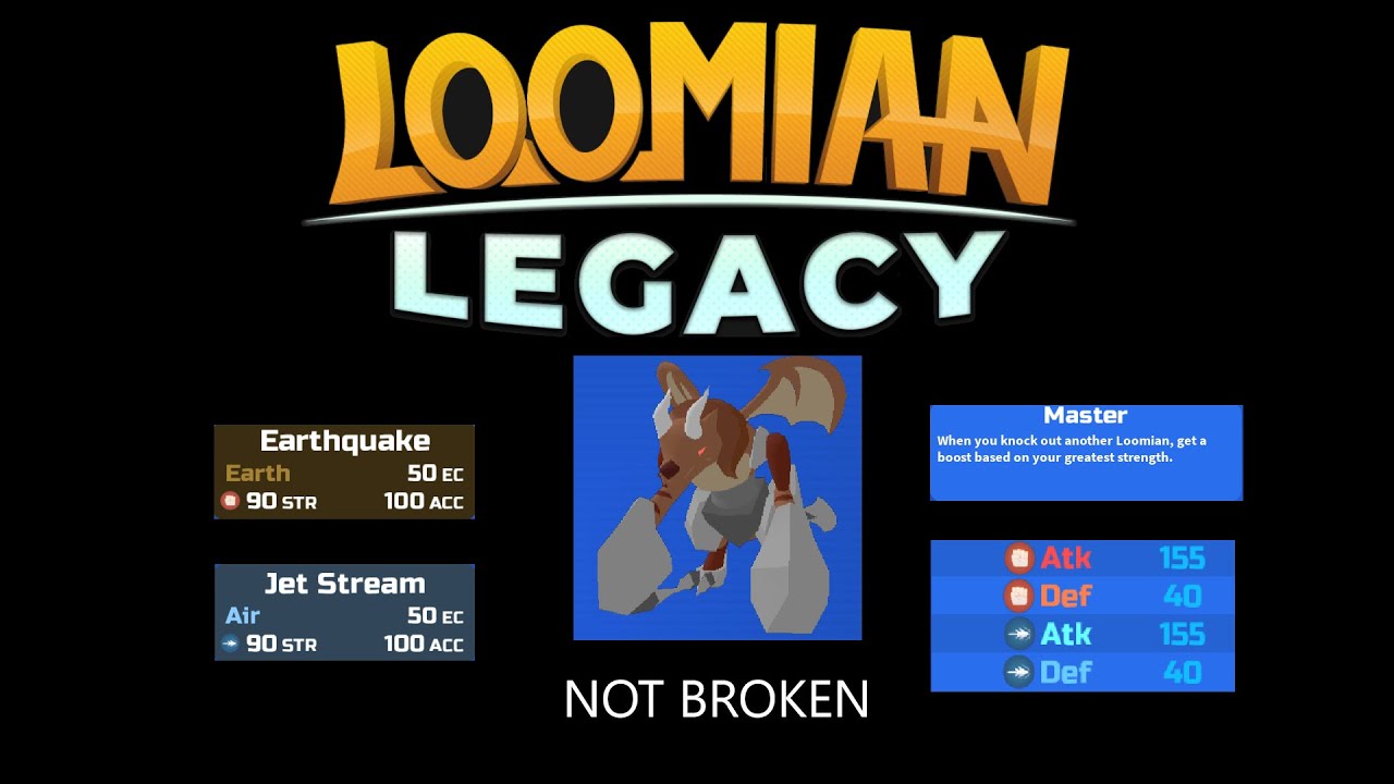 Gargolem Attack is Amazing, But is it Broken!!! (Loomian Legacy)