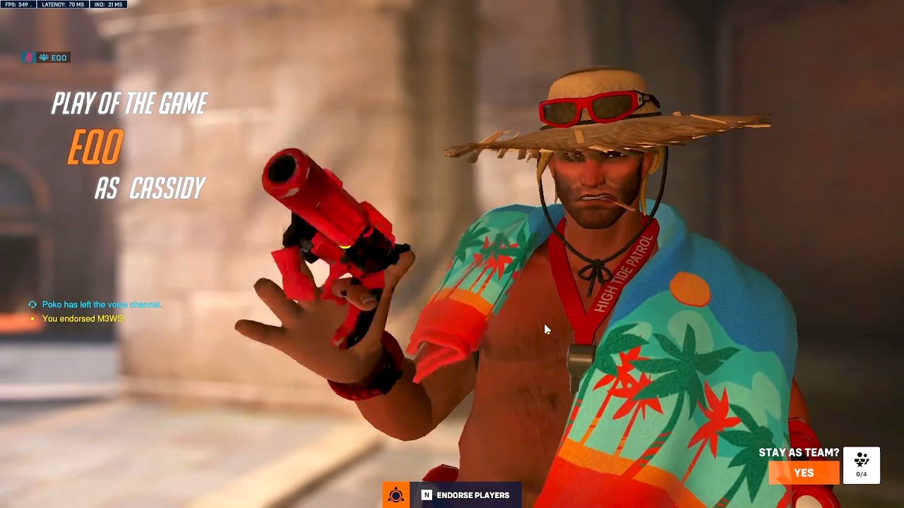 THIS IS HOW PRO CASSIDY LOOKS LIKE IN OW 2 - EQO! POTG! [ OVERWATCH 2 SEASON 4 TOP 500 ]