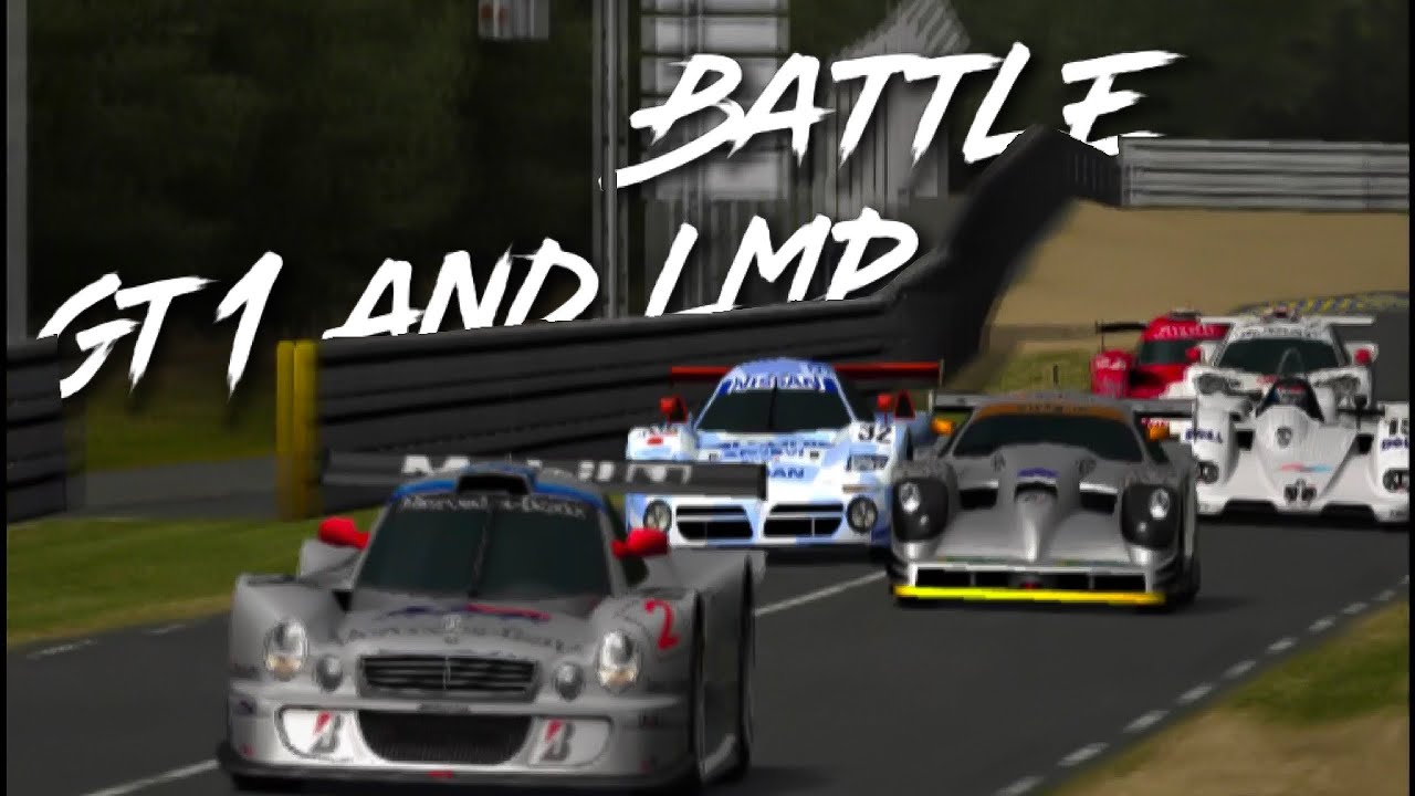 Late 1990’s GT1 and LMP Battle (Gran Turismo 4 custom race)