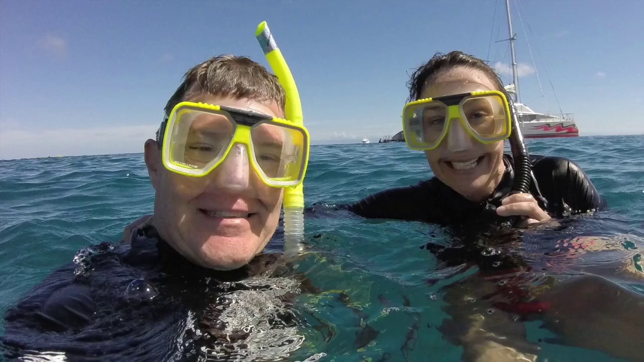 Passions of Paradise - Outer Reef snorkel on the new Passions III - Ali's Birthday