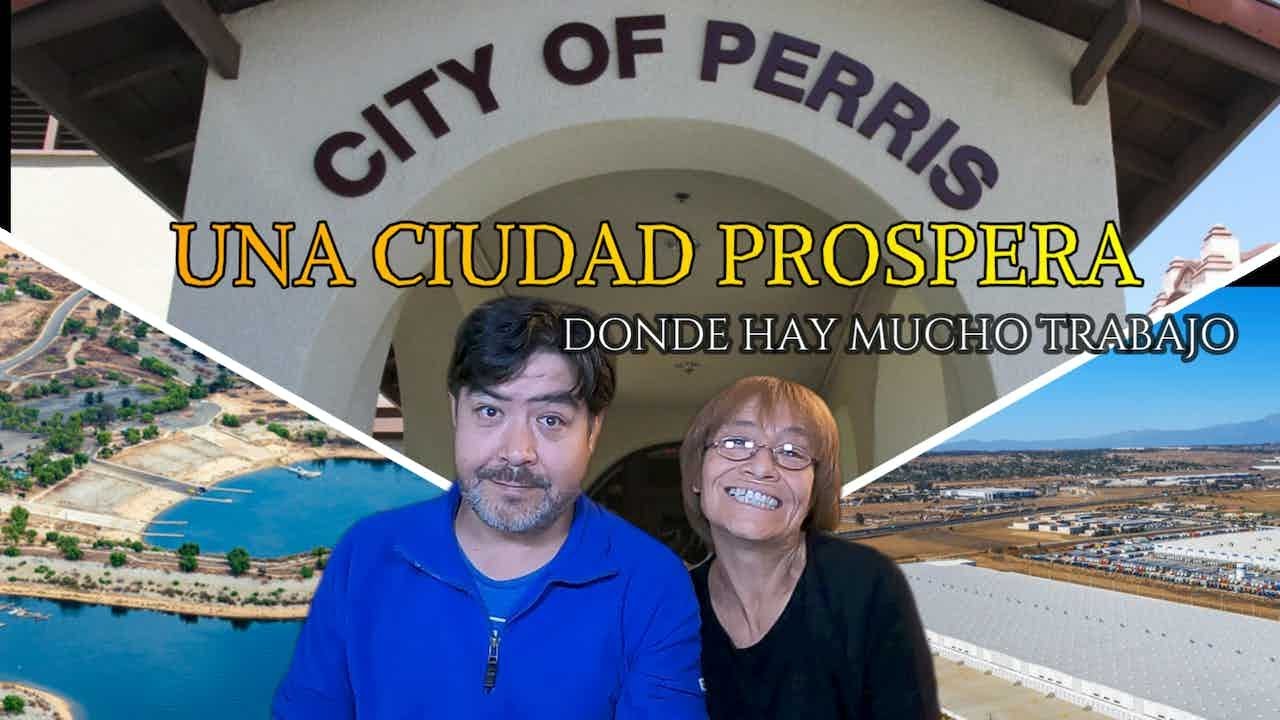 🟢  Perris California VEAN LA TRANSFORMACION DE ESTA CIUDAD, Zonas de trabajo y DIVERSION