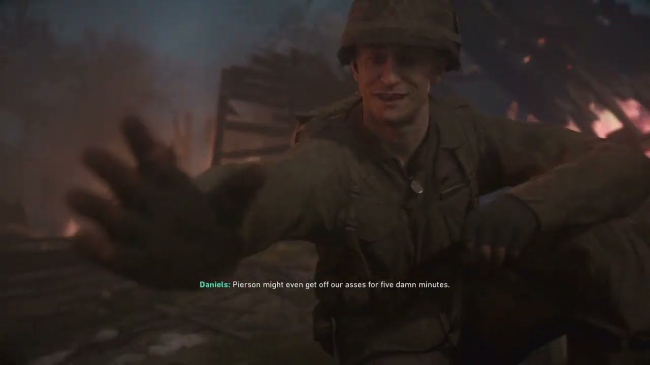 Call of Duty WWII Part 4: Train go boom with Dross commentary 
