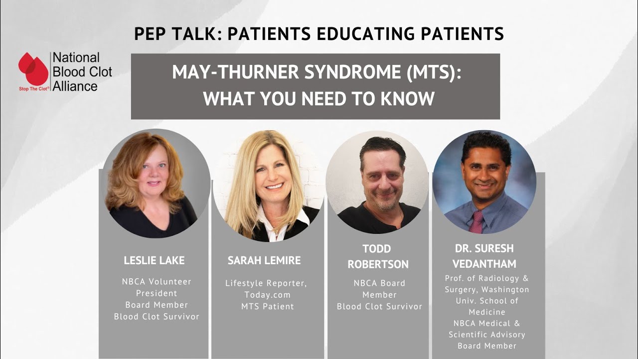PEP Talk: May-Thurner Syndrome (MTS) - What You Need to Know About It