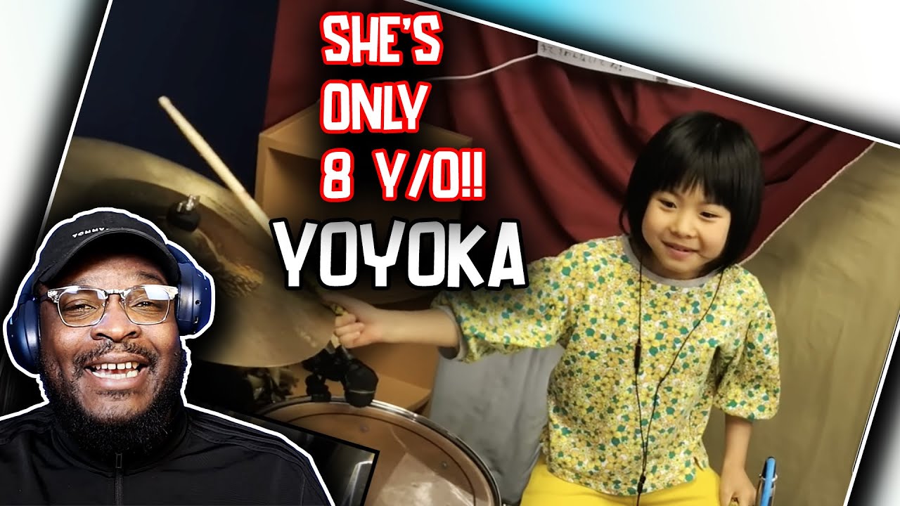 WOAH! | Good Times Bad Times - LED ZEPPELIN / Cover by Yoyoka , 8 year old | REACTION/REVIEW