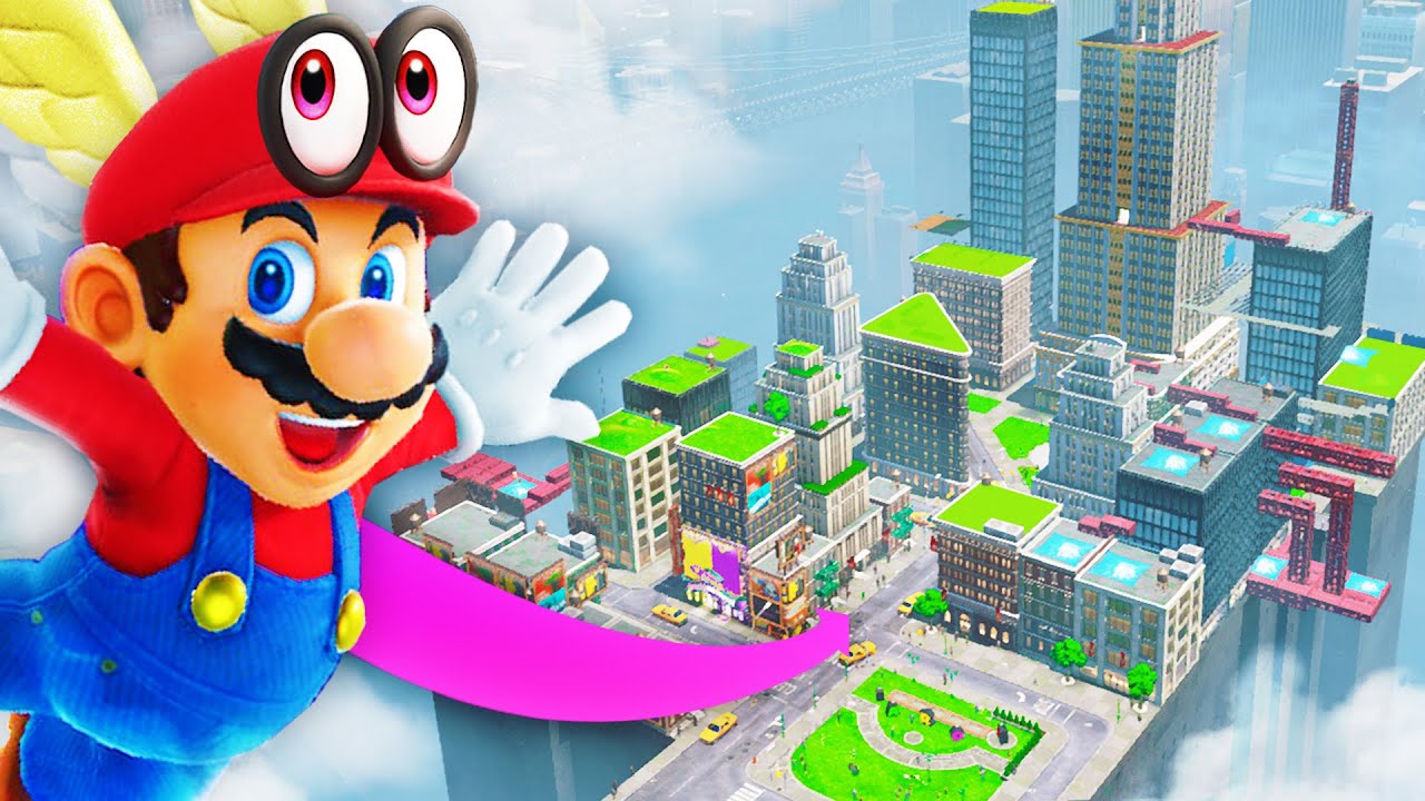 Mario Odyssey, aber Mario kann fliegen!