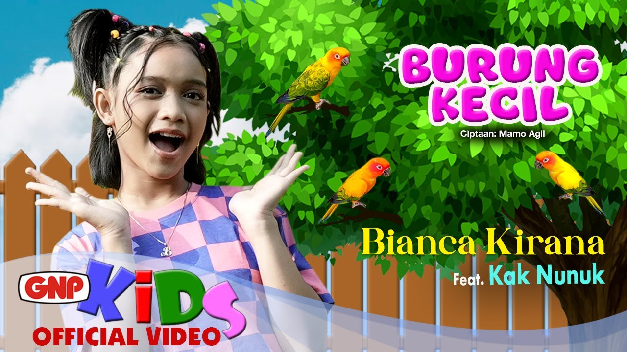Bianca Kirana - Burung Kecil | Lagu Anak Ceria Album Taman Kanak Kanak Vol. 6